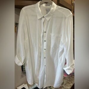 Linen shirt new without tag never worn